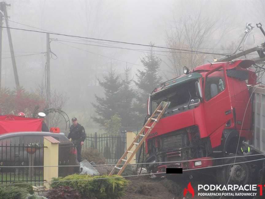 Wypadek w Cieszacinie Wielkim