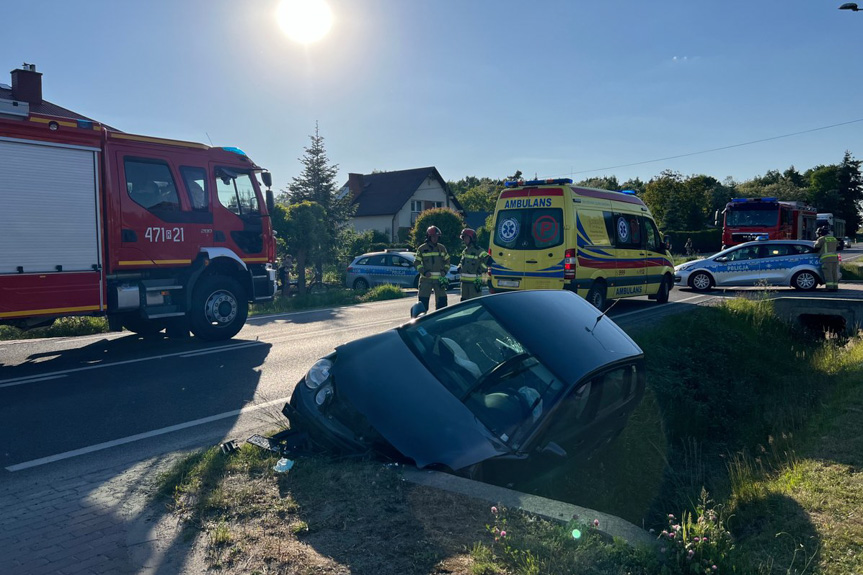 Wypadek w Wierzawicach