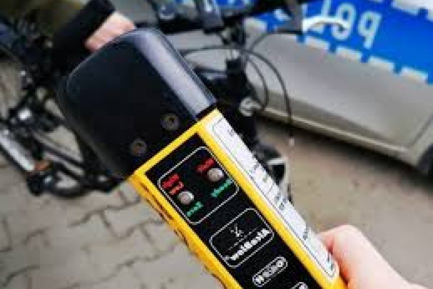 2,5 tys. zł mandatu dla nietrzeźwego rowerzysty