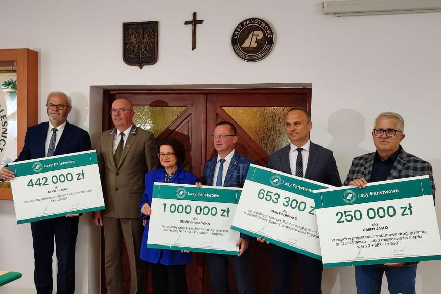 Blisko pół miliona złotych dla Miasta Jasła