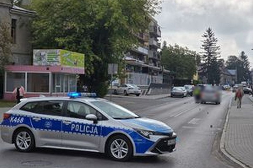 Dwa potrącenia pieszych na przejściach