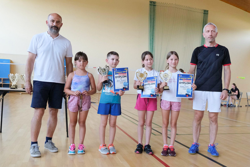 IV Wakacyjny Turniej Badmintona w Głowience