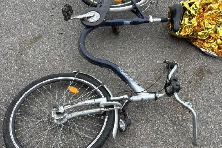 Nietrzeźwy rowerzysta sprawcą zdarzenia drogowego