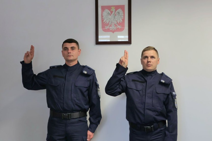 Nowi funkcjonariusze w rzeszowskiej komendzie