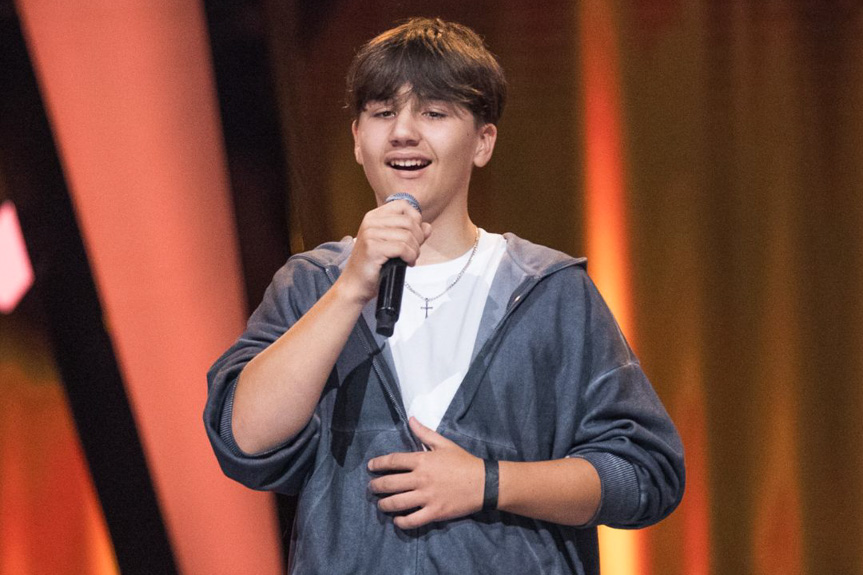 Oskar Nocek zachwycił w The Voice Kids