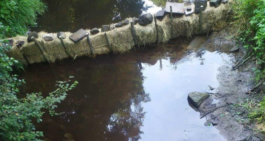 Pierwsze wyniki badań wód po pożarze w Merkury Market w Krośnie