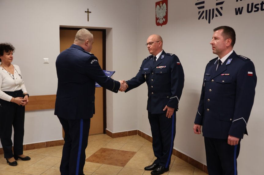 Podinsp. dr Mariusz Kramarczyk nowym Naczelnikiem Wydziału Prewencji ustrzyckiej komendy