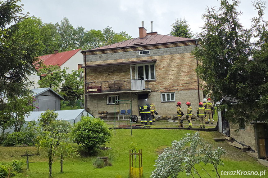 Podpalenie domu w Moderówce