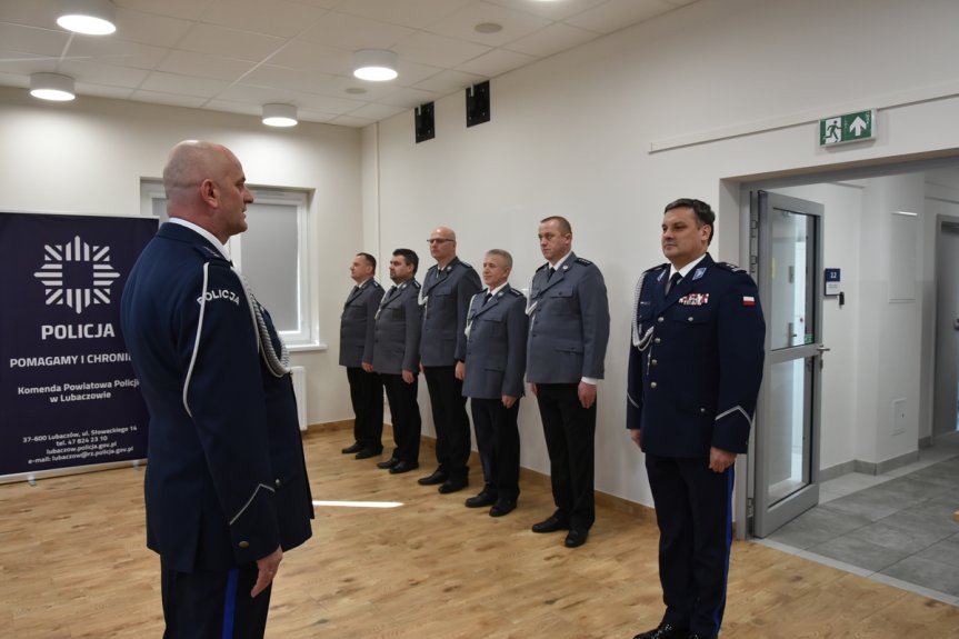 Pożegnanie z policyjnym mundurem