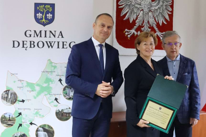 Rolnicy z gminy Dębowiec laureatami konkursu "Bezpieczne gospodarstwo rolne 2023"