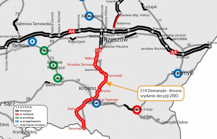 S19 Domaradz–Krosno z rygorem natychmiastowej wykonalności. Co to oznacza?