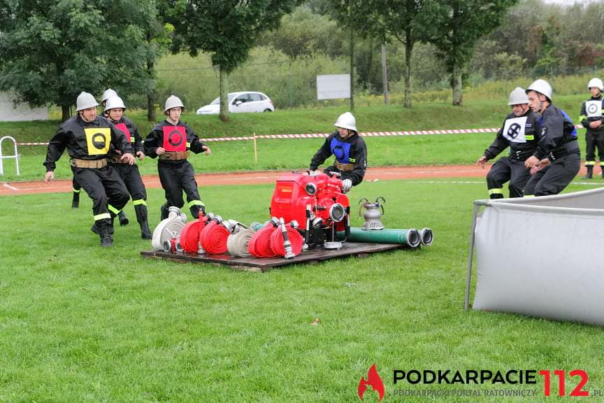 Gminne zawody sportowo - pożarnicze w Odrzykoniu