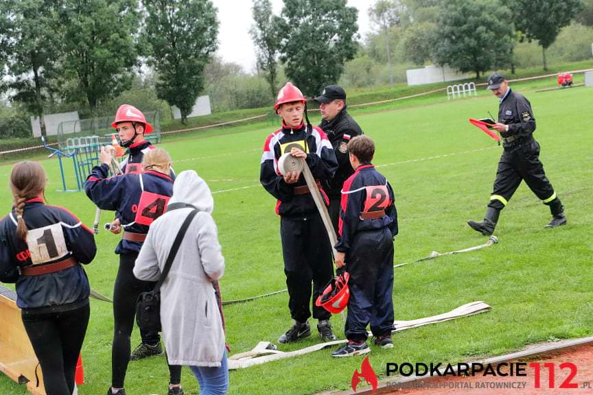 Gminne zawody sportowo - pożarnicze w Odrzykoniu