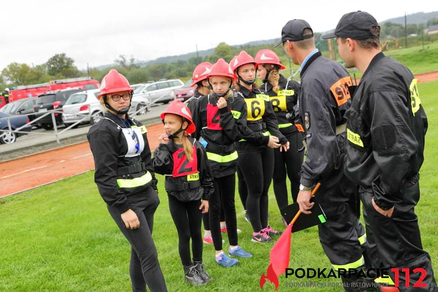 Gminne zawody sportowo - pożarnicze w Odrzykoniu