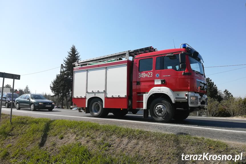 Iwonicz.Najechanie na tył volkswagena