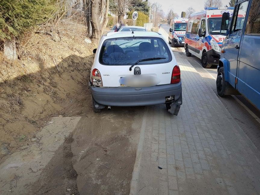 Iwonicz Zdrój. Zderzenie mikrobusu z samochodem osobowym