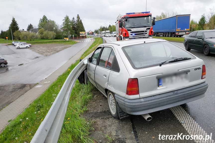 Kolizja drogowa na Jana Pawła ll w Krośnie