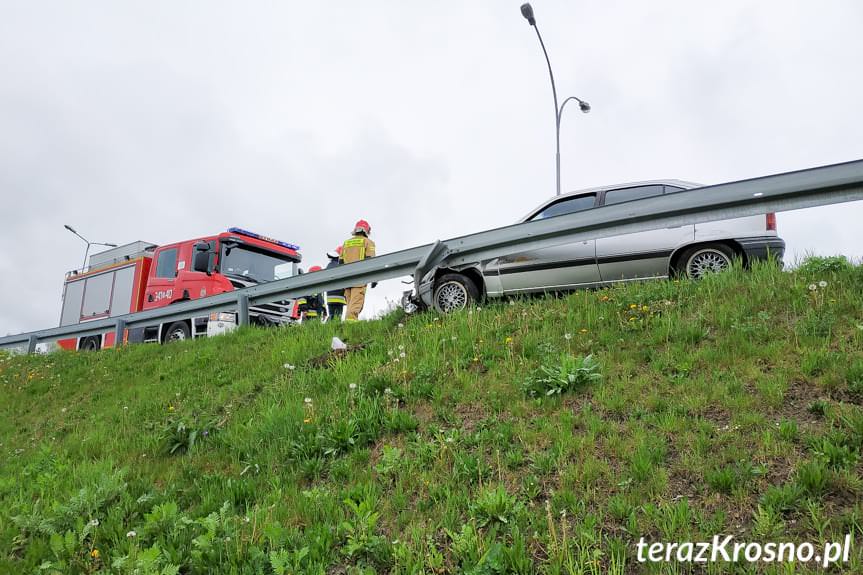 Kolizja drogowa na Jana Pawła ll w Krośnie