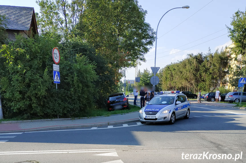 Kolizja na rondzie