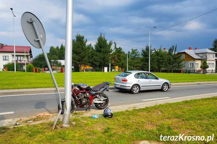 Kolizja na ul. Bieszczadzkiej