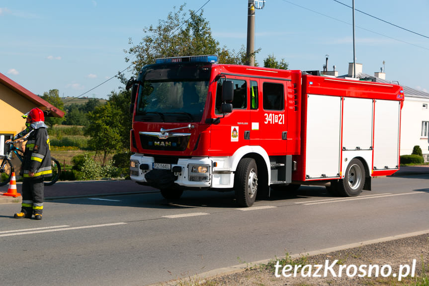 Kolizja na ul. Korczyńskiej