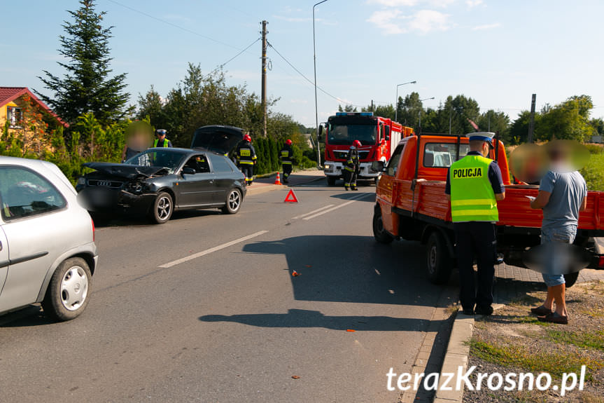 Kolizja na ul. Korczyńskiej