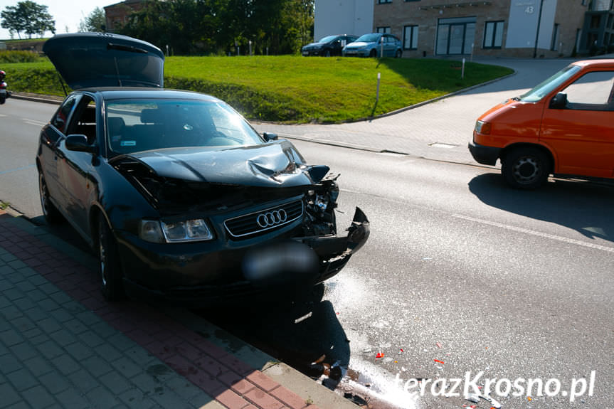 Kolizja na ul. Korczyńskiej