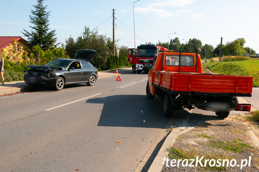 Kolizja na ul. Korczyńskiej