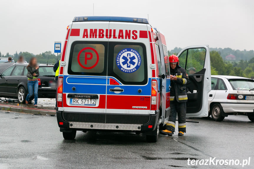 Kolizja na ul. Lotników