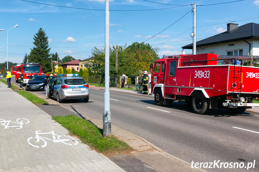 Kolizja w Jedliczu