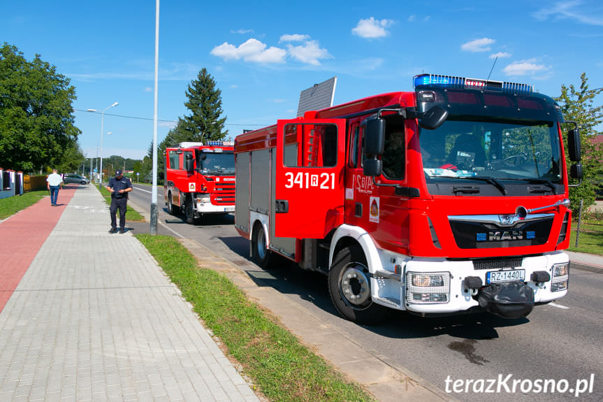 Kolizja w Jedliczu