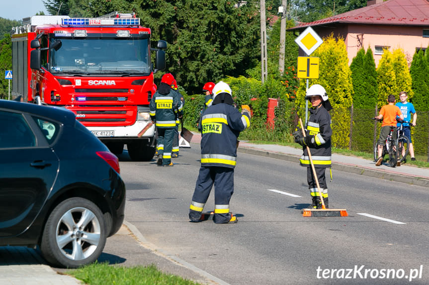 Kolizja w Jedliczu