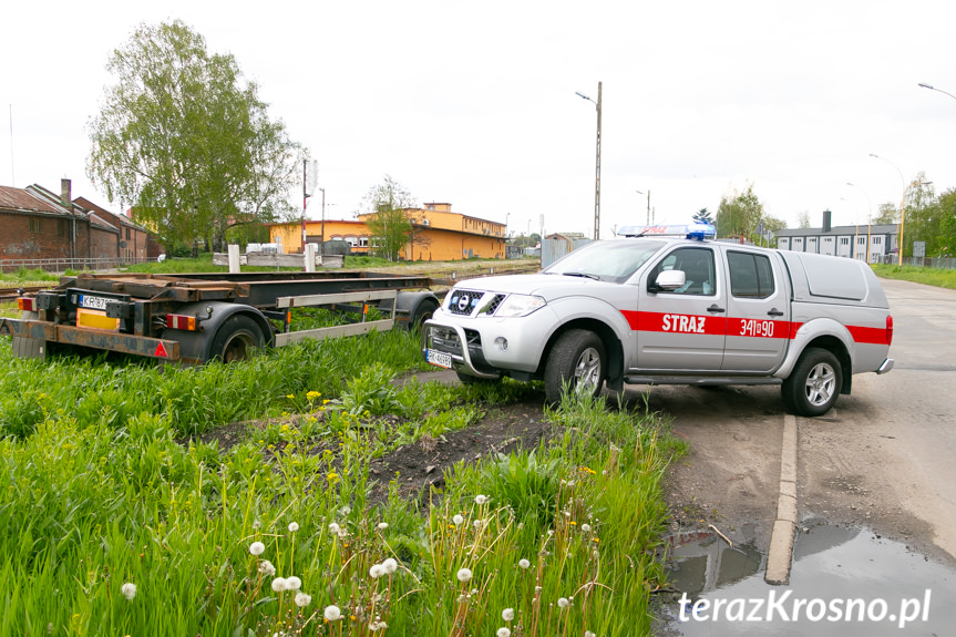 Kolizja w Krośnie. Zderzenie porsche i citroena