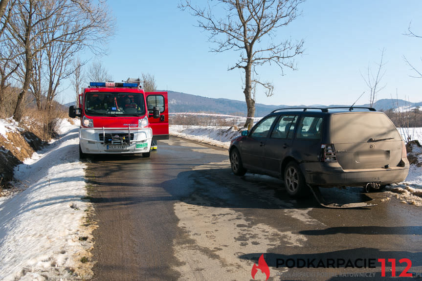 Kolizja w Mszanie