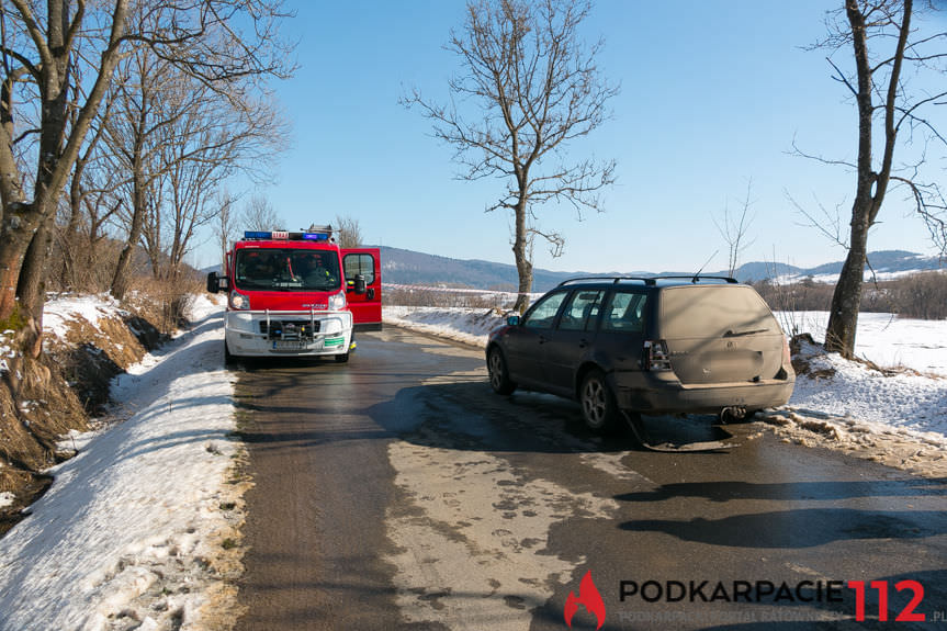 Kolizja w Mszanie