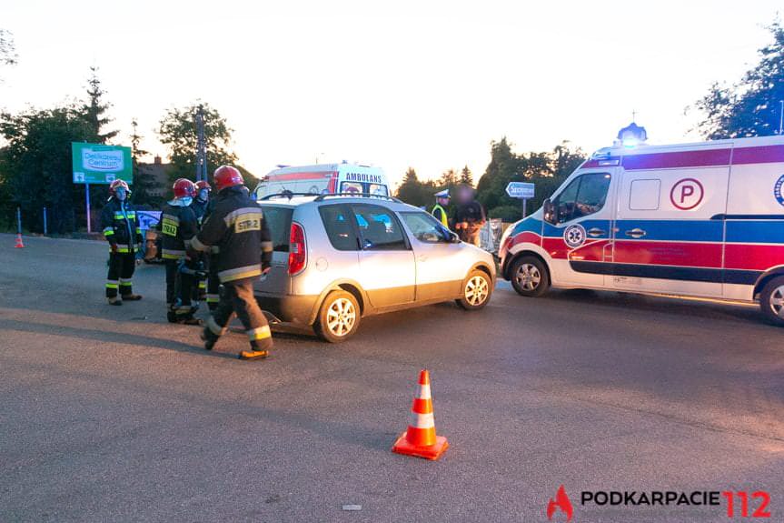 Kolizja w Świerzowej Polskiej