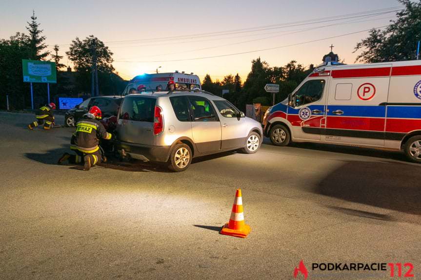 Kolizja w Świerzowej Polskiej