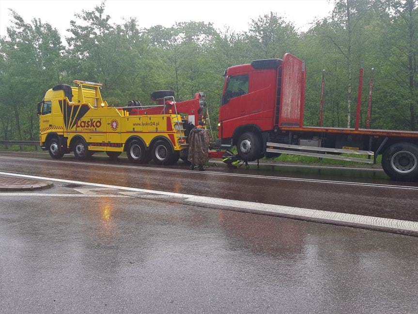 Kombornia. Doprowadził do zdarzenia drogowego, następnie odjechał