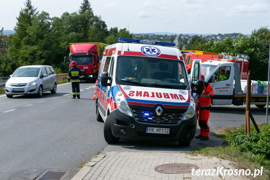 Łężany. Zderzenie dwóch samochodów osobowych