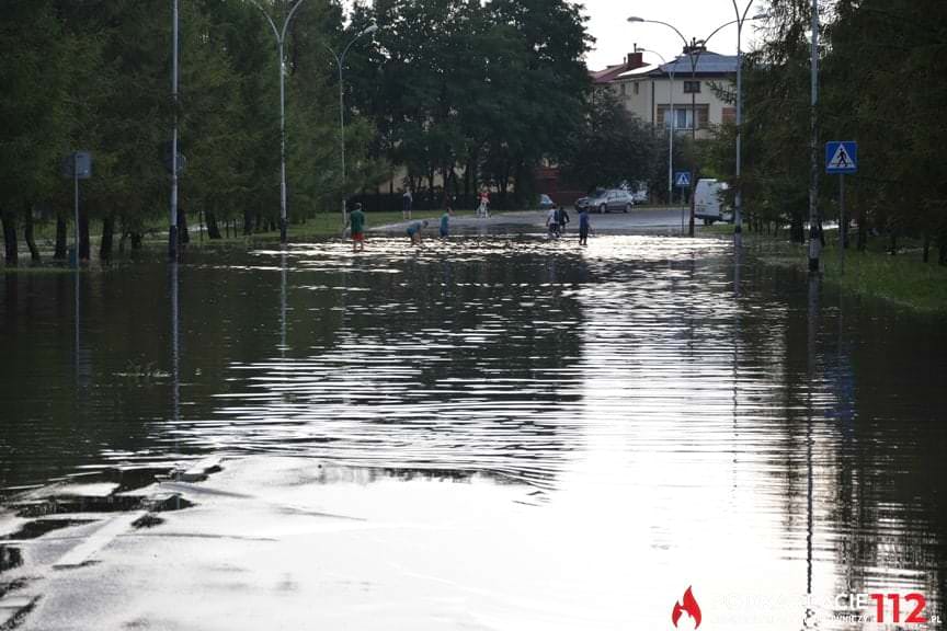 Nawałnica w Stalowej Woli