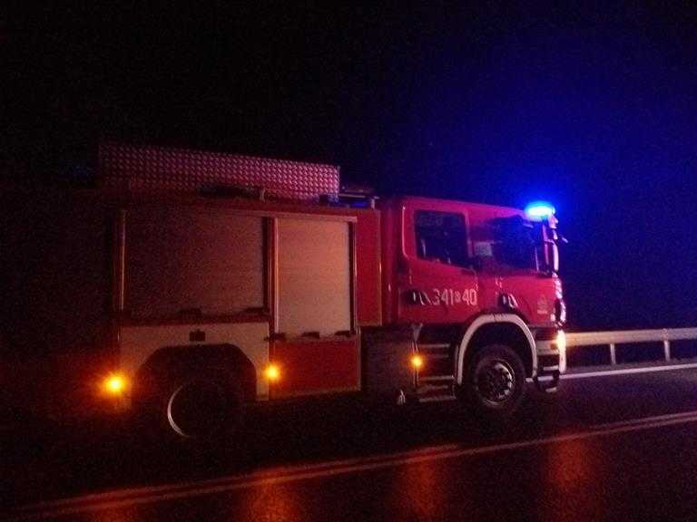 Nocne zderzenie na zakręcie śmierci 