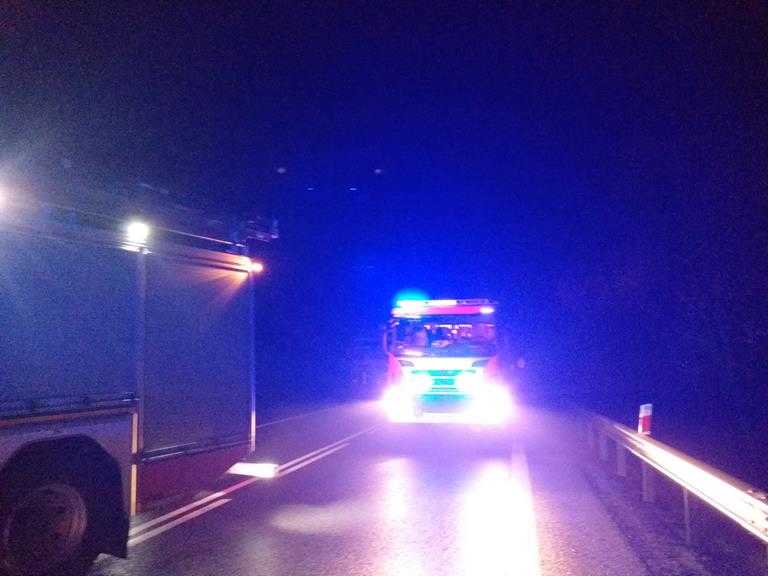 Nocne zderzenie na zakręcie śmierci 