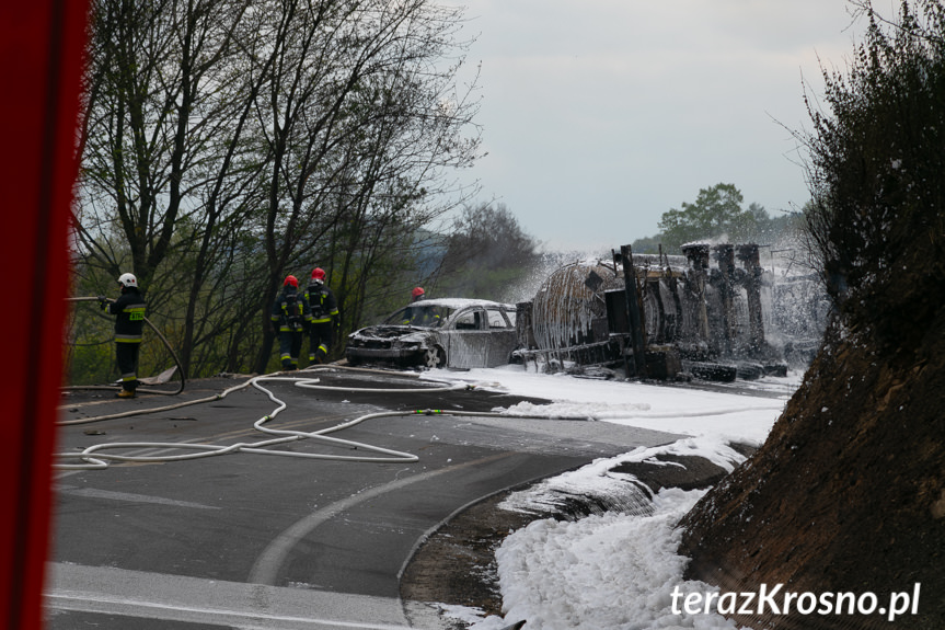 Nowa Wieś.Poważny wypadek na DK19