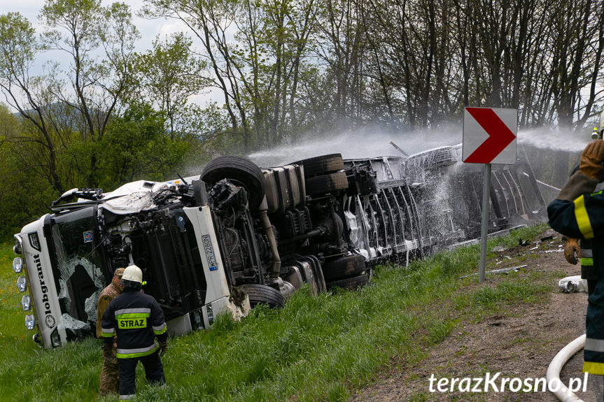 Nowa Wieś.Poważny wypadek na DK19