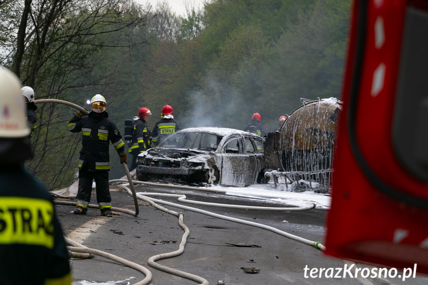 Nowa Wieś.Poważny wypadek na DK19