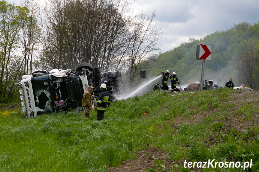 Nowa Wieś.Poważny wypadek na DK19