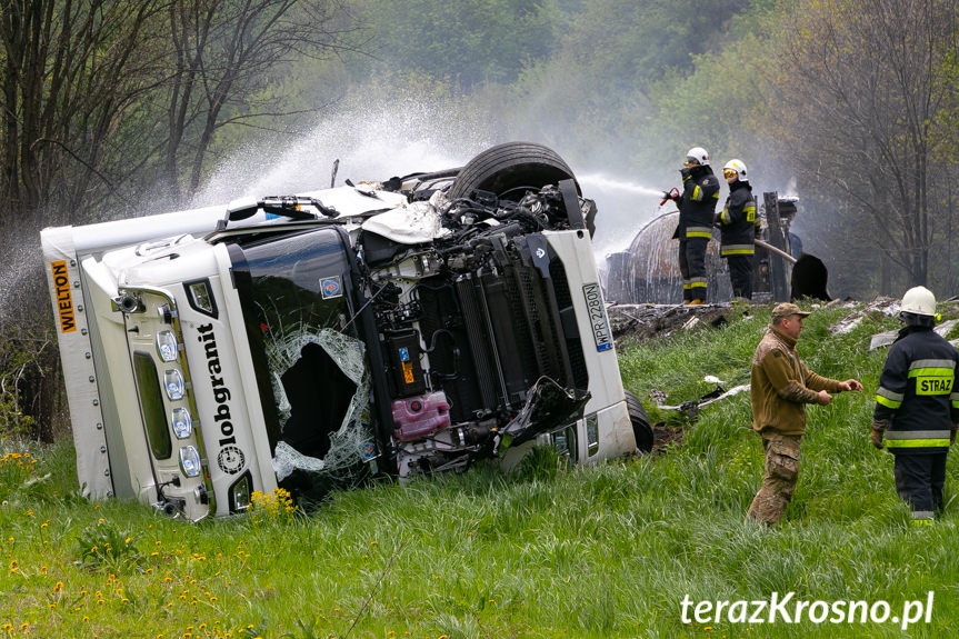 Nowa Wieś.Poważny wypadek na DK19