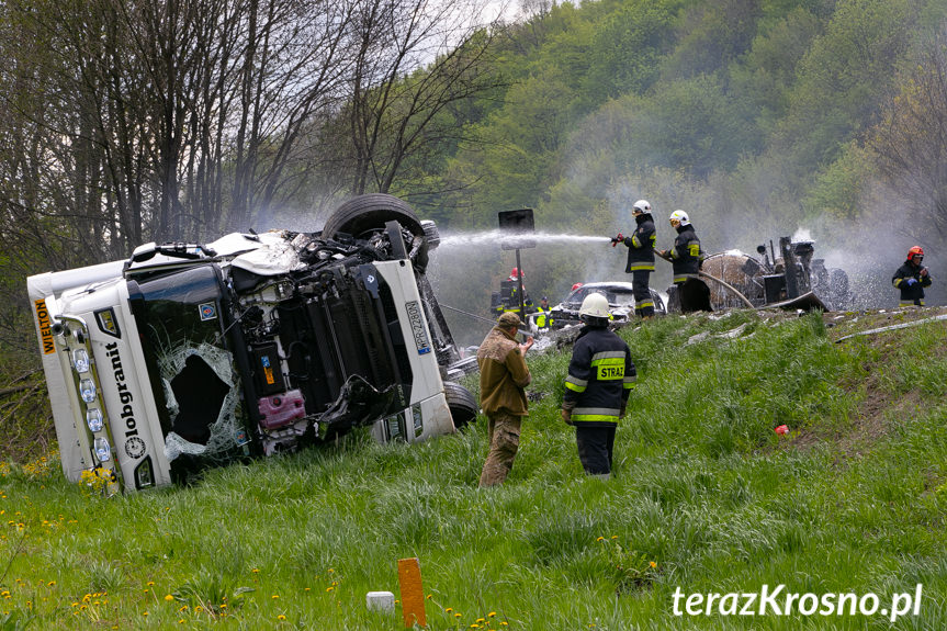 Nowa Wieś.Poważny wypadek na DK19