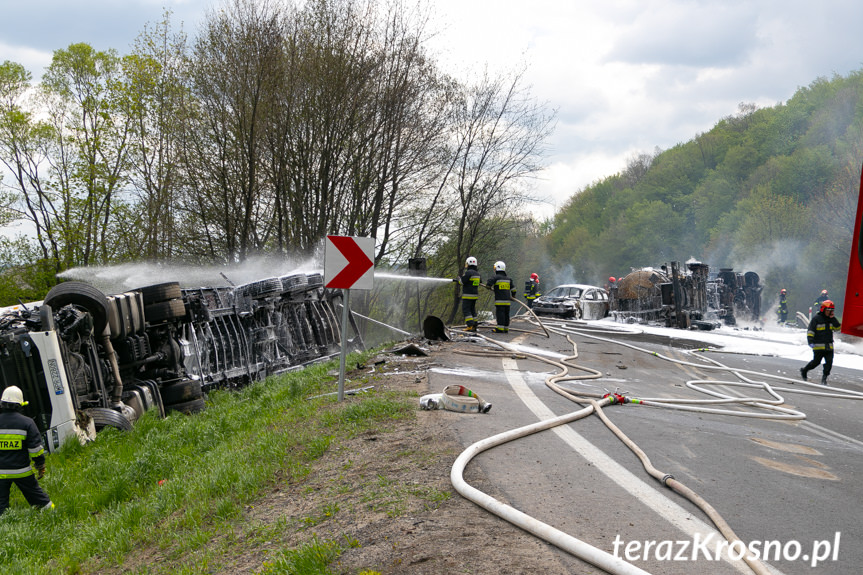 Nowa Wieś.Poważny wypadek na DK19