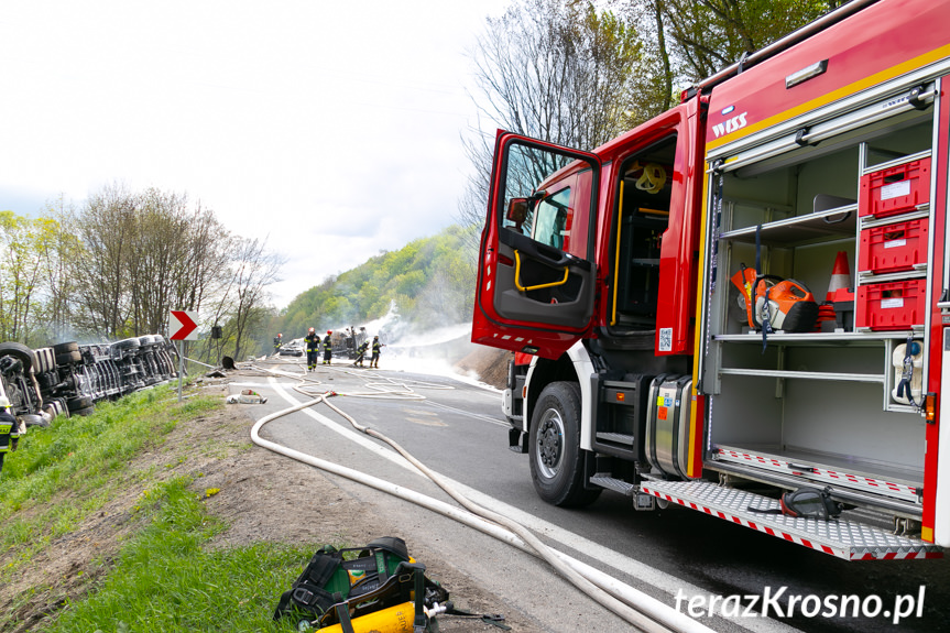 Nowa Wieś.Poważny wypadek na DK19